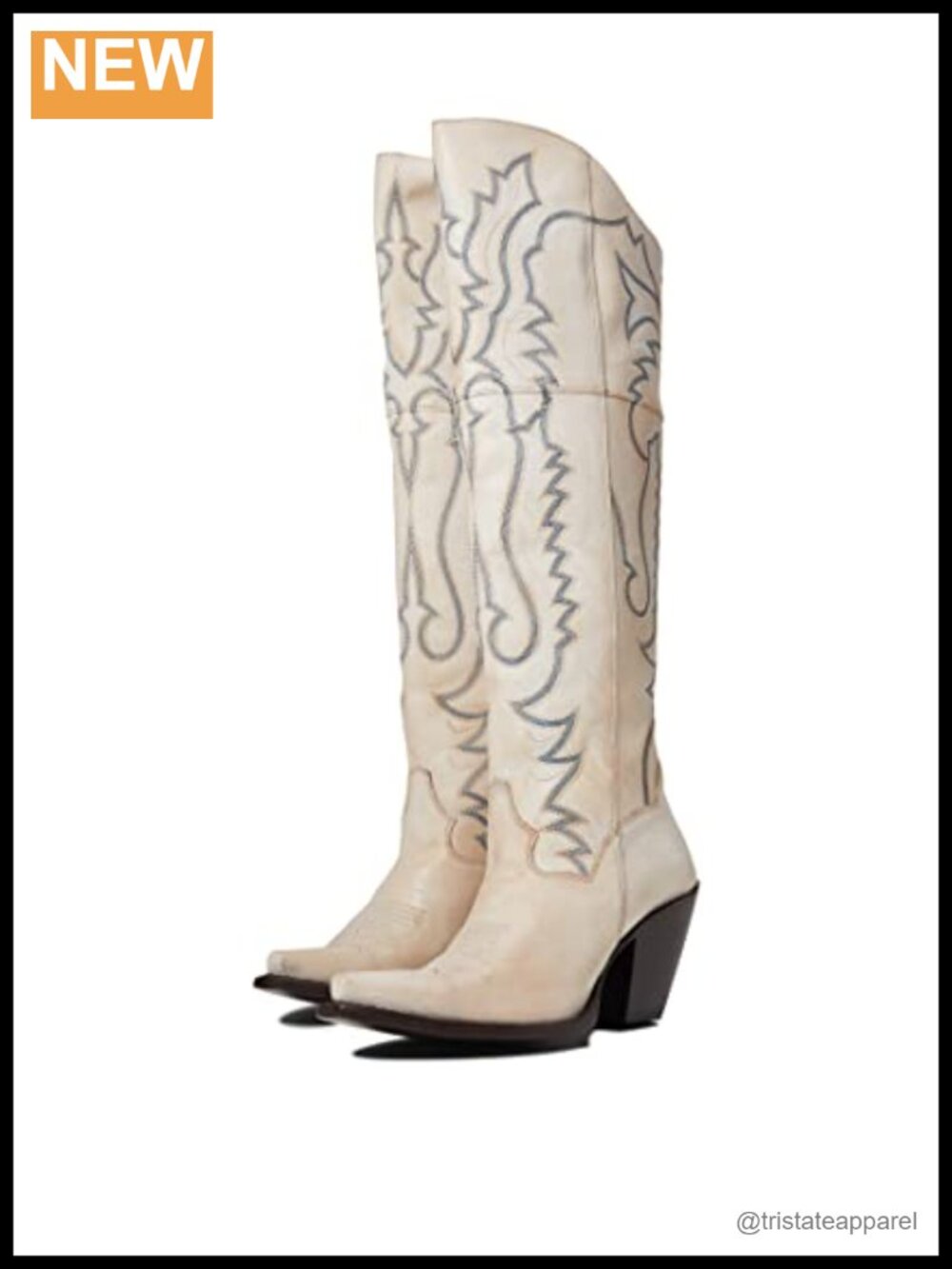 Dan Post Loverly Women's Leather Knee-High Snip Toe Boots